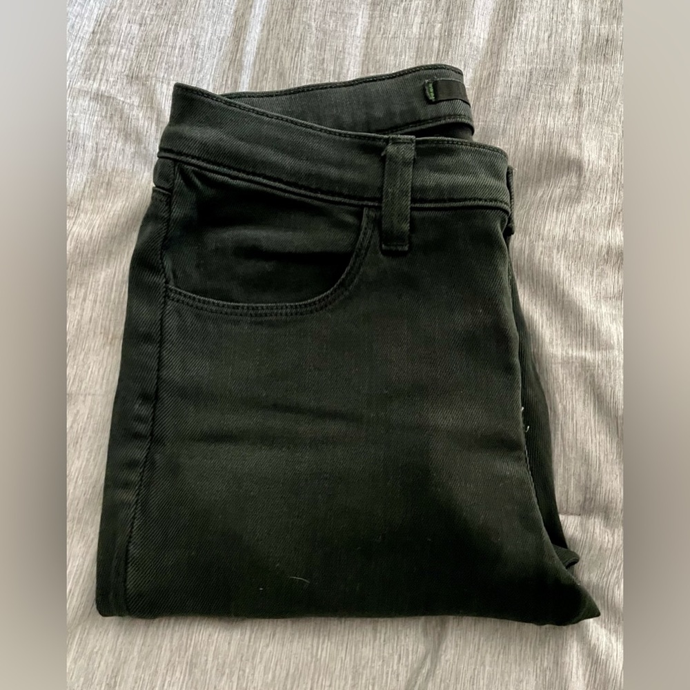 J BRAND deep green skinny jean!